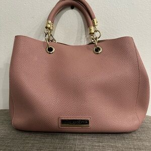 Marc Jacobs Pink Leather Tote Bag